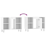 thumbnail of vidaXL Badschrank Hochglanz-Weiß 80x33x60 cm Holzwerkstoff