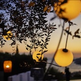 thumbnail of Lumisky Luci solari BOLLY, 6 sfere, 5,5 m Plastica Bianco