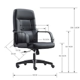 thumbnail of Bureaustoel Brehna - Zwart