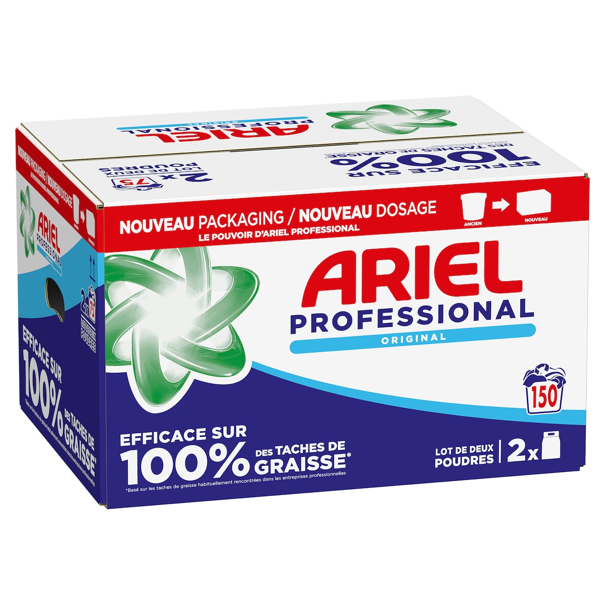 Ariel Professionnel Ariel Professionnel Lessive en poudre 150 lavages