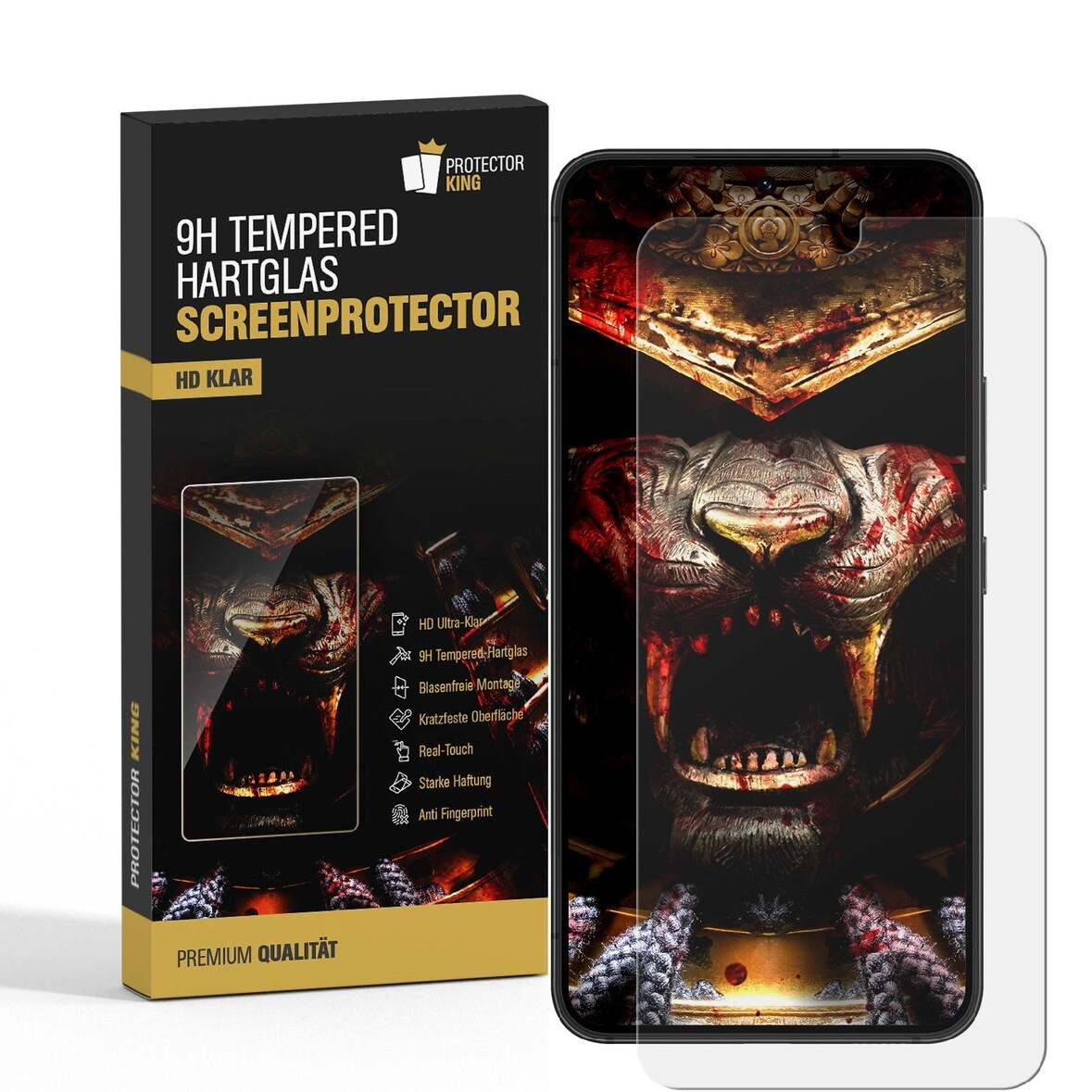 5x 9H Panzerglas für Samsung Galaxy S25 FE 3D A++ KLAR EXTREM HART Tempered Glass Displayschutz Schutzglas Hartglas Screen-Protector
