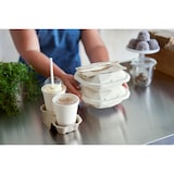 thumbnail of Duni Octabagasse® 650 ml Braun ungeteilt, 300 Stk/Krt (6 x 50 Stk)
