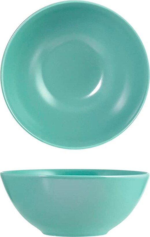 H&H Confezione 6 Coppette Denver Lightblu Stoneware, Azzurro, Cm 16 | METRO