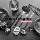 thumbnail of FACKELMANN Abseihlöffel Schaumlöffel Schöpflöffel 38 cm Silber aus Edelstahl