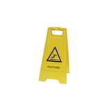 thumbnail of VISO panneau de signalisation Sol Glissant - Chevalet Jaune
