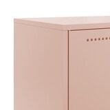thumbnail of vidaXL Dressoir 68,5x38,5x123,5 cm staal roze