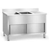 thumbnail of Royal Catering - Dubbele Spoeltafel - 140 x 60 cm