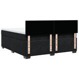 thumbnail of vidaXL Boxspringbett mit Matratze Schwarz 180x200 cm Samt