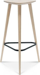 thumbnail of FAMEG Designer Premium Barhocker | Finn 75 cm | Ohne Rückenlehne | Buchenholz