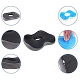 thumbnail of Zitkussen MEDISIT VI anti-slip en ademend schuim / mesh zwart hjh OFFICE