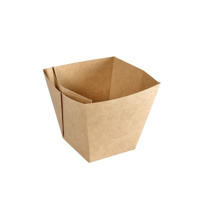 300x DUNI Viking Cube High Box 820 ml Braun ungeteilt