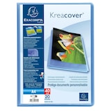 thumbnail of Exacompta 5722E 20x Sichtmappe aus PP 500µ mit 20 Hüllen Kreacover Chromaline, für Format DIN A4 - Blau