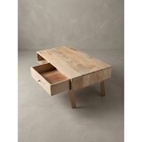 thumbnail of Couchtisch Garda, Rustikaler Landhausstil, Massivholz-Mango und Metall. 95x50x42 cm | Kadima Design