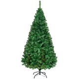 thumbnail of COSTWAY 210 cm künstlicher Weihnachtsbaum mit Metallständer, Weihnachtsbaum-PVC-Nadeln