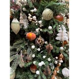 thumbnail of 12 Glaskugeln am Draht 2,5cm Weihnachtskugeln Spiegelbeeren zum Basteln weiß