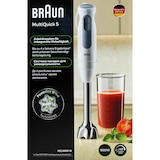 thumbnail of Braun MQ50001M MultiQuick5 Stabmixer weiß/grau 1000 Watt
