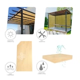 thumbnail of SATURNIA - Malla Sombreo Beige 2,0 Metros Rollo 50 Metros