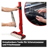 thumbnail of Einhell Akku Hartbodenreiniger CLEANEXXO 18 V + 2,5Ah Akku Starterkit
