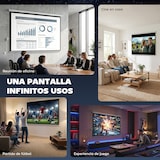 thumbnail of Pantalla del Proyector Eléctrica Portátil Universal 84" 4:3 con Control Remoto