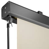 thumbnail of tectake Estor vertical ELOISE con 2 soportes de pared - 120 x 250 cm beige