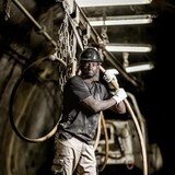 thumbnail of Nitras Industrieschutzhelm Head Protect | 1 Helm | Kunststoff schwarz