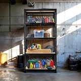 thumbnail of Scaffale Resistente Scaffalature Da Officina Scaffalature Per La Cantina nero