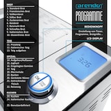thumbnail of Arendo Brotbackautomat 550W, Brotbackmaschine, 25 Programme, glutenfreies Backen, Joghurtfunktion, 1 kg Kapazität, Direktantrieb