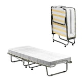 thumbnail of Dmora Klappbett Dperic, Klappbett mit 15 Latten, platzsparendes Kinderbett, 100 % Made in Italy, 80 x 200 x 40 cm, inklusive Memory-Matratze