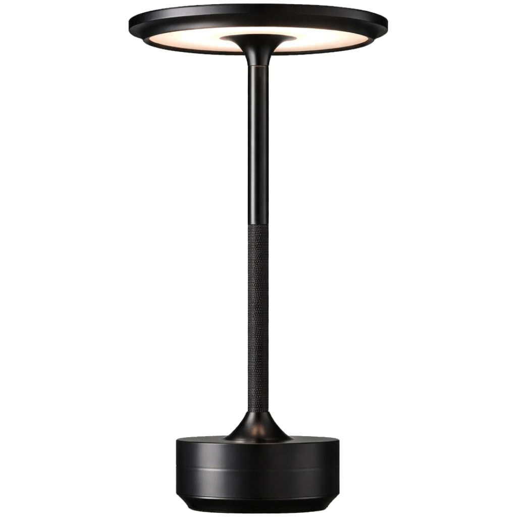 Draadloze LED Tafellamp - Dimbaar, 3 Lichttemperaturen, IP54, Oplaadbaar - Horeca & Terras
