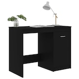 thumbnail of vidaXL Bureau 100x50x76 cm bewerkt hout zwart