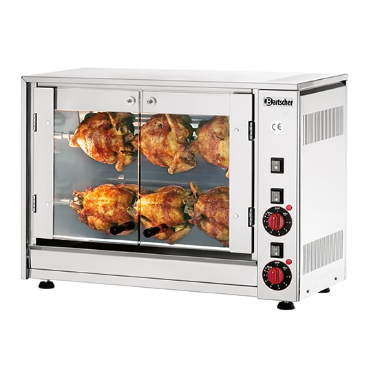 Asador eléctrico profesional - 6 pollos - Bartscher. Bartscher