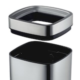thumbnail of EKO RVS-afvalemmer Roestvrij-staal 346 mm 335 mm 728 mm zilver