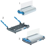 thumbnail of Rouleau de plastification de recharge brillant 75 microns Foton 30 pour cartouche rechargeable