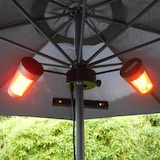 thumbnail of VASNER Umbrella X30 Schirm Heizstrahler Schwarz 3000 Watt für Sonnenschirm mit Stangen-Durchmesser 40 – 80 mm