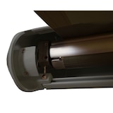 thumbnail of Elektrische Kassettenmarkise T122, Markise Vollkassette 4x3m ~ Polyester anthrazit, Rahmen grau