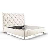 thumbnail of KAWOLA Bett ANNY Polsterbett Leder weiß 180x200cm