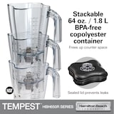 thumbnail of Hamilton Beach Commercial® – Tempest® Hochleistungsmixer – BPA-freier 1,8-Liter-Behälter aus Copolyester – HBH650R