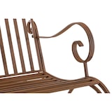 thumbnail of Lot de 2 Fauteuils à bascule d'extérieur Smilla en fer forgé Marron