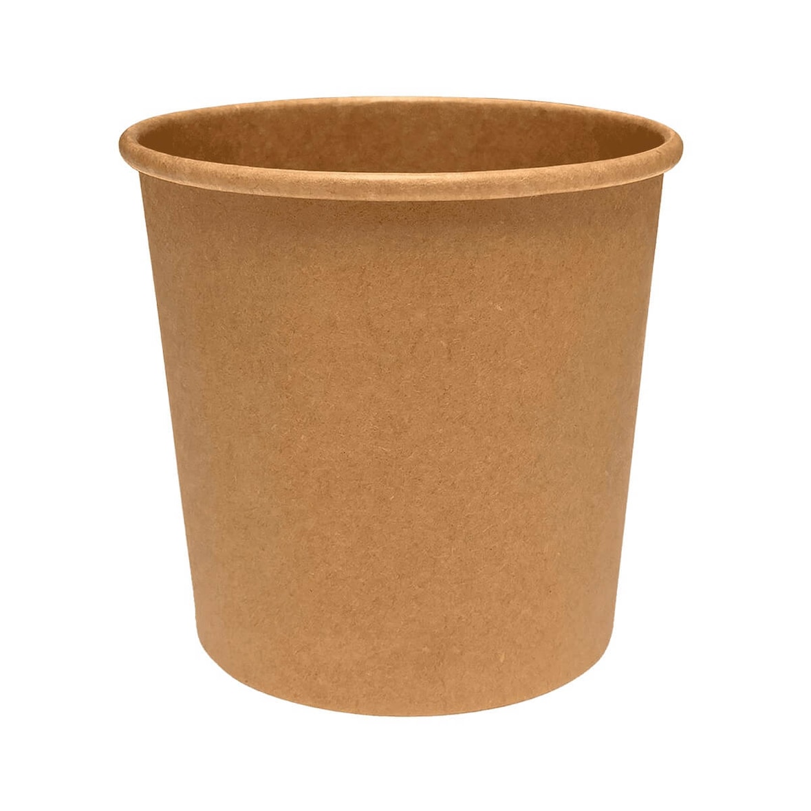 500x Kartonschale, braun, 340ml, rund