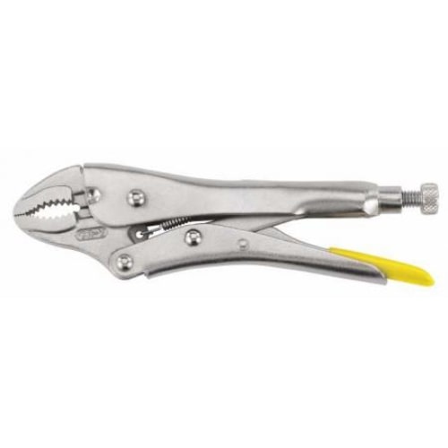 Pince étau à becs coudés, capacité de serrage 55 mm