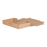 thumbnail of 100 x Maxibriefkarton (186 x 106 x 34 mm) DIN A6 stabiler Versandkarton Faltschachtel Versandschachtel Wellpappe BB-Verpackungen