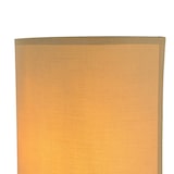 thumbnail of Licht-Erlebnisse Wandleuchte Loft halbrund Kaffee-Braun Stoff blendarm E27 wohnliche Wandlampe Schlafzimmer Wohnzimmer Flur ALICE, NO1/1/455