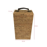 thumbnail of Rebecca Mobili Portabottiglie Vino in Legno 3 Posti Espositore Tavolo Cantinetta da Cucina