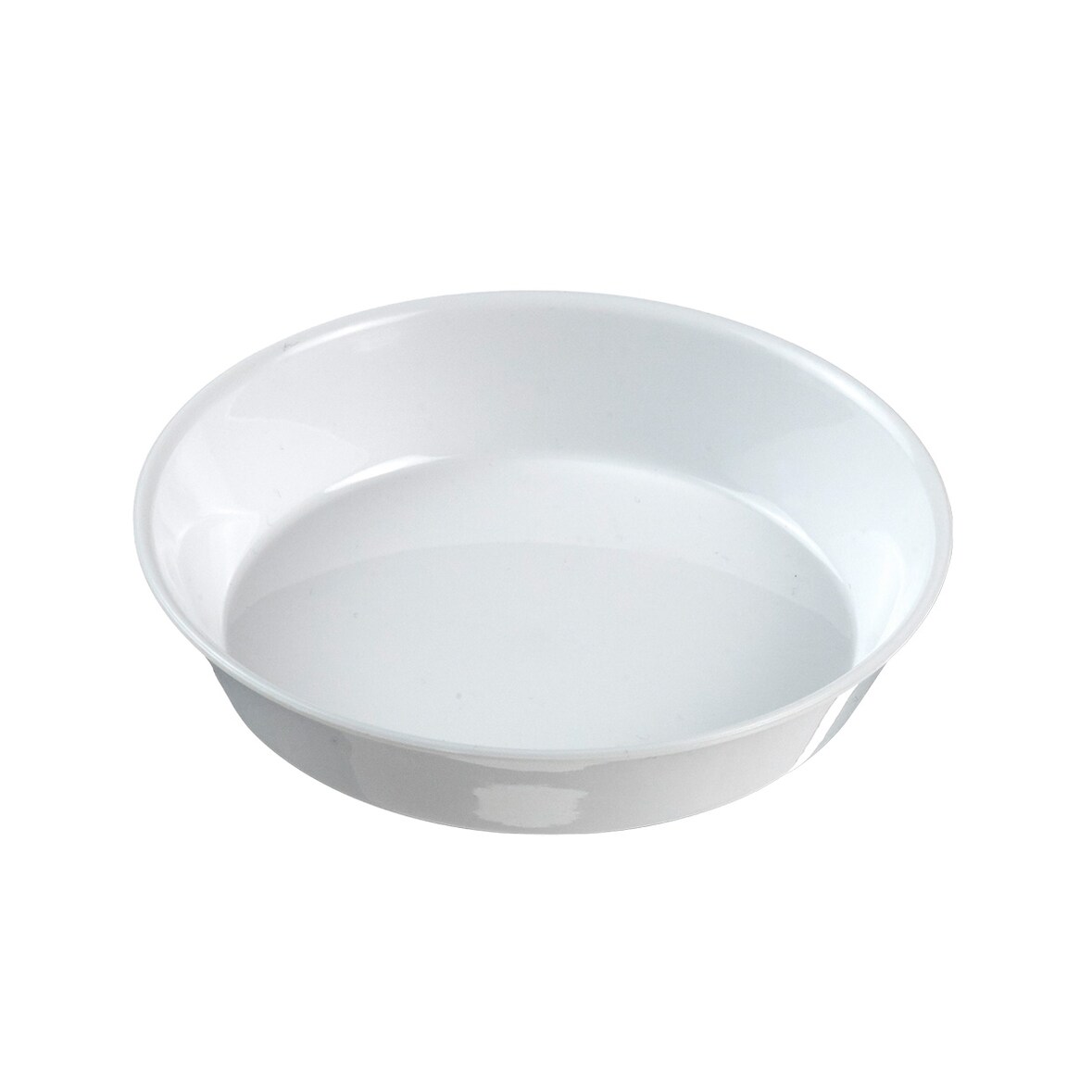 SOLIA Assiette ronde Ninfea PP blanc Ø100 mm - DP42115 - par 120 pièces