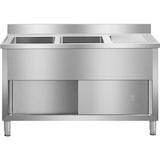 thumbnail of Royal Catering - Dubbele Spoeltafel - 140 x 60 cm