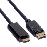 thumbnail of ROLINE DisplayPort Kabel DP - UHDTV, ST/ST, schwarz, 5 m
