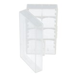 thumbnail of 4x CR123 A Li-Ion Akku mit 3,7 Volt, min. 800mAh, max. 850mAh Kapazität inkl. Akkubox ideal für Überwachungskamera Arlo, LED-Taschenlampen