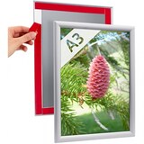 thumbnail of Klapprahmen, DIN A3, Aluminium, rückseitig klebend - 240x327 mm