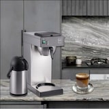 thumbnail of METRO Professional Cafetera GCA 2101, acero inoxidable, 21.5 x 41.5 x 52 cm, 2.3 l, 1900 W, termo y filtros incluidos, plata