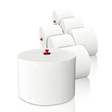 thumbnail of Toilettenpapier Blanc "Long Life", ENORM ERGIEBIG, für Blanc Cosmos Spender